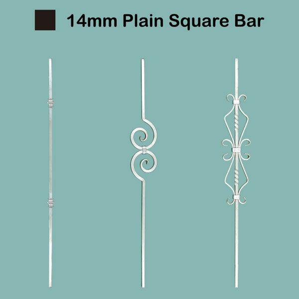 Picture for category 14mm Plain Square Bar