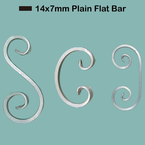 Picture for category 14x7mm Plain Flat Bar