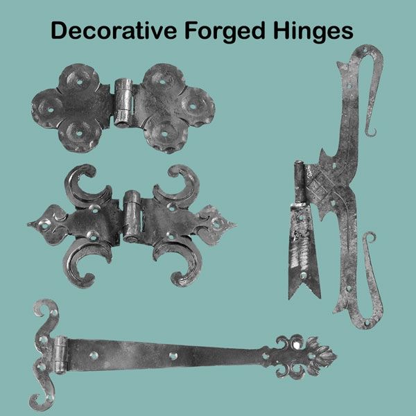 Picture for category Decorative Forged Hinges