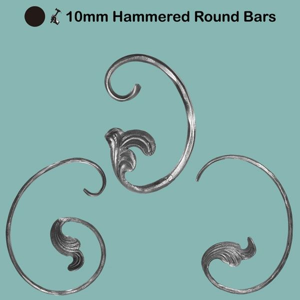 Picture for category 10mm Hammered Round Bar