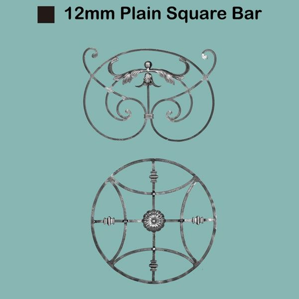Picture for category 12mm Plain Square Bar