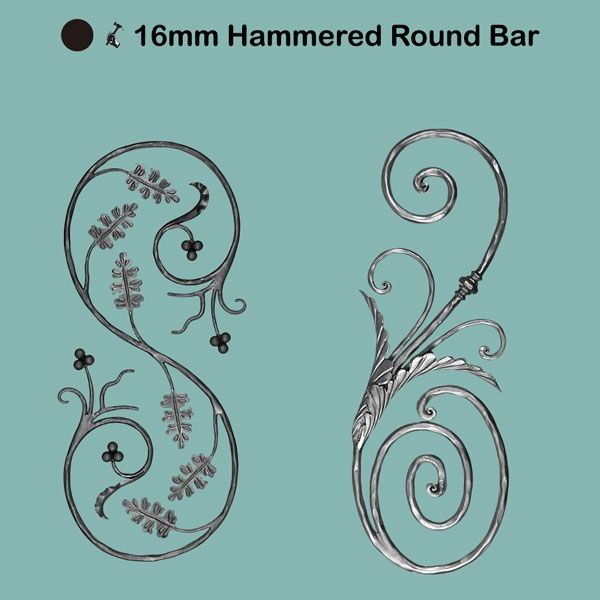 Picture for category 16mm Hammered Round Bar