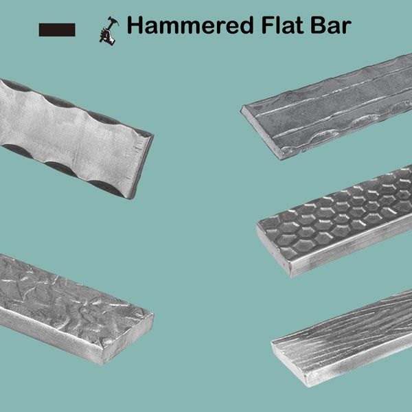 Picture for category Hammered Flat Bar