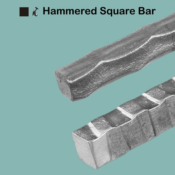 Picture for category Hammered Square Bar