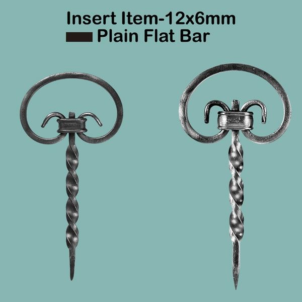 Picture for category Insert Item-12x6mm Plain Flat Bar