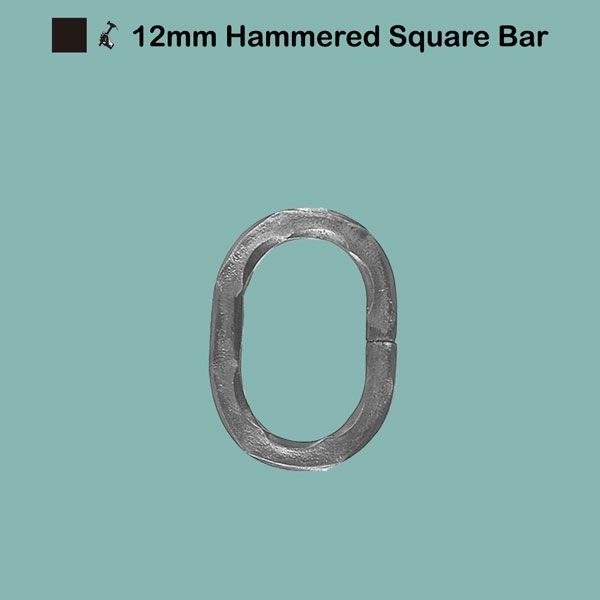 Picture for category 12mm Hammered Square Bar