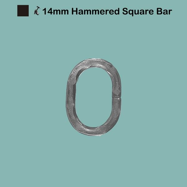 Picture for category 14mm Hammered Square Bar