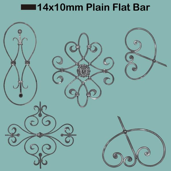 Picture for category 14x10mm Plain Flat Bar