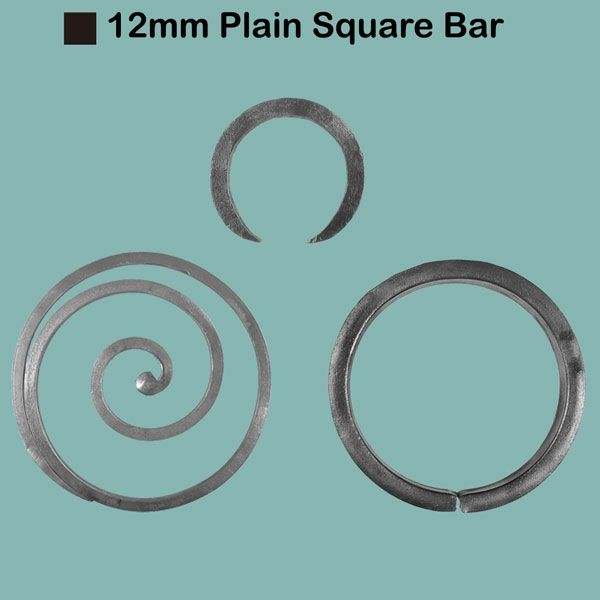 Picture for category 12mm Plain Square Bar