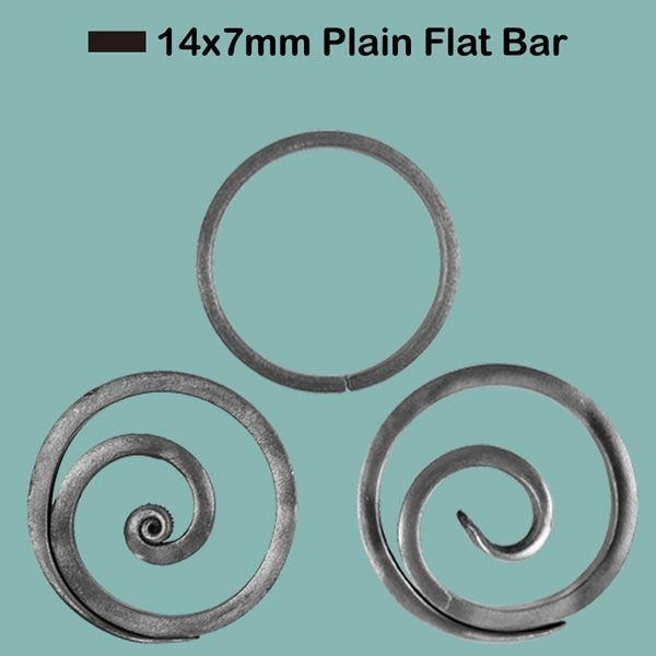 Picture for category 14x7mm Plain Flat Bar