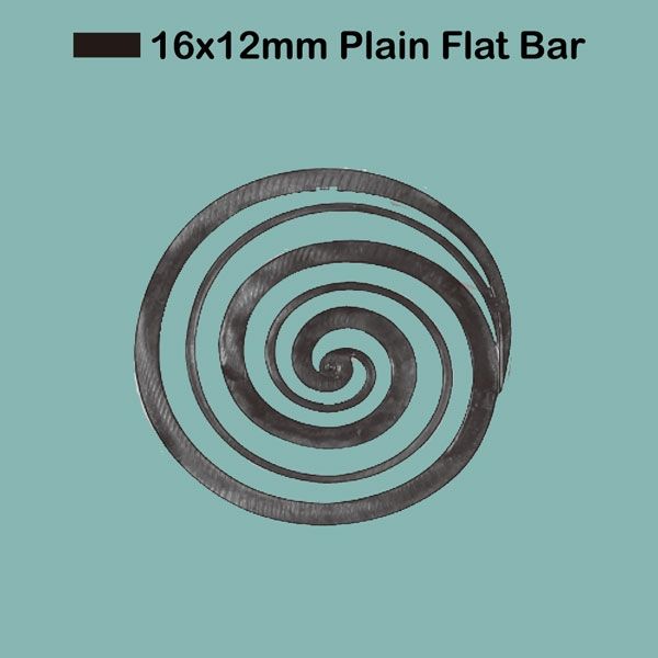 Picture for category 16x12mm Plain Flat Bar