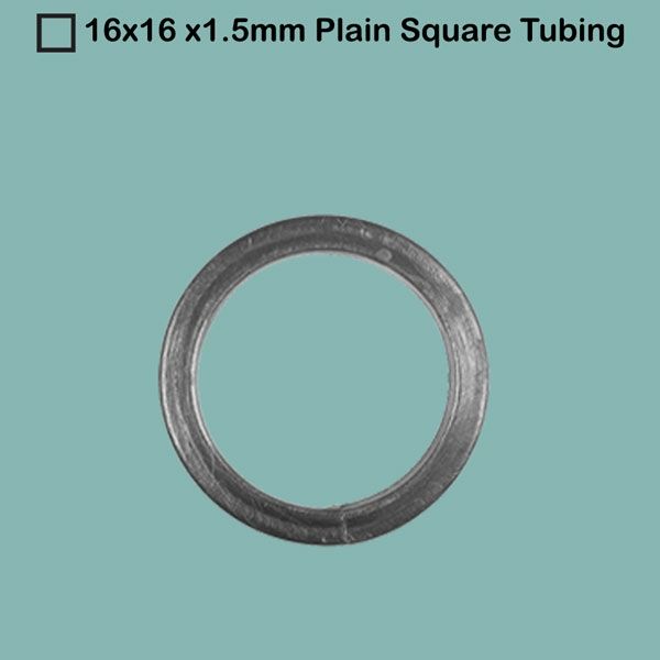 Picture for category 16x16 x1.5mm Plain Square Tubing
