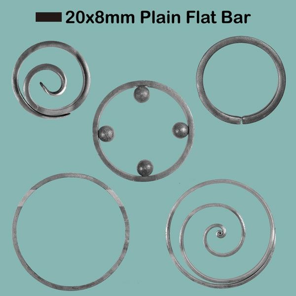 Picture for category 20x8mm Plain Flat Bar