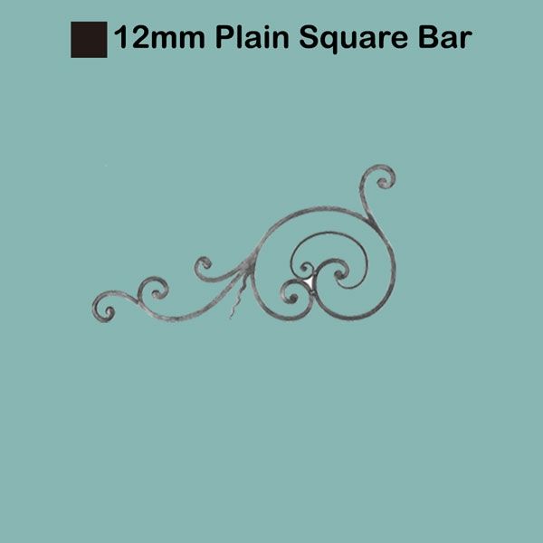 Picture for category 12mm Plain Square Bar