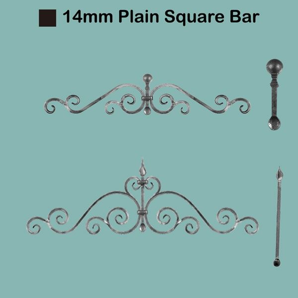 Picture for category 14mm Plain Square Bar