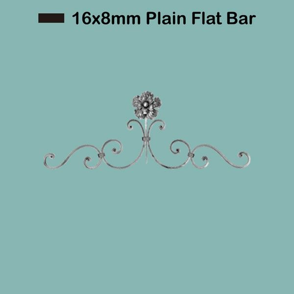 Picture for category 16x8mm Plain Flat Bar