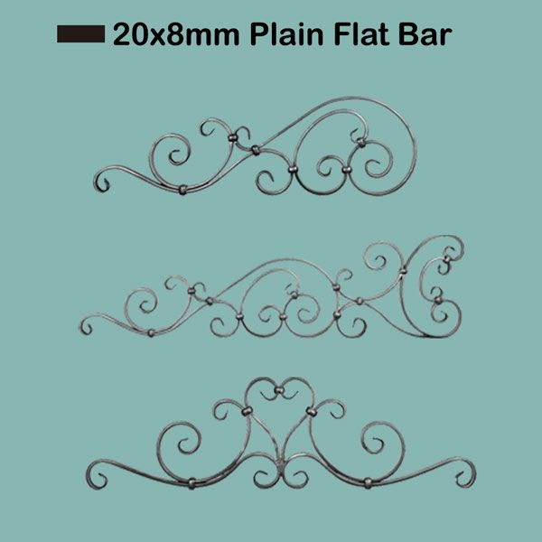 Picture for category 20x8mm Plain Flat Bar