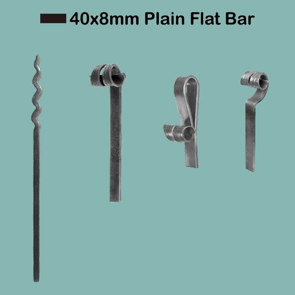 Picture for category 40x8mm Plain Flat Bar