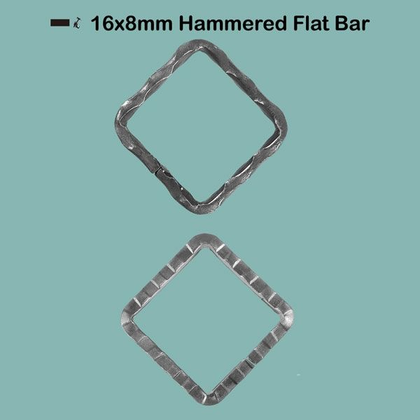 Picture for category 16x8mm Hammered Flat Bar