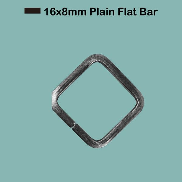 Picture for category 16x8mm Plain Flat Bar