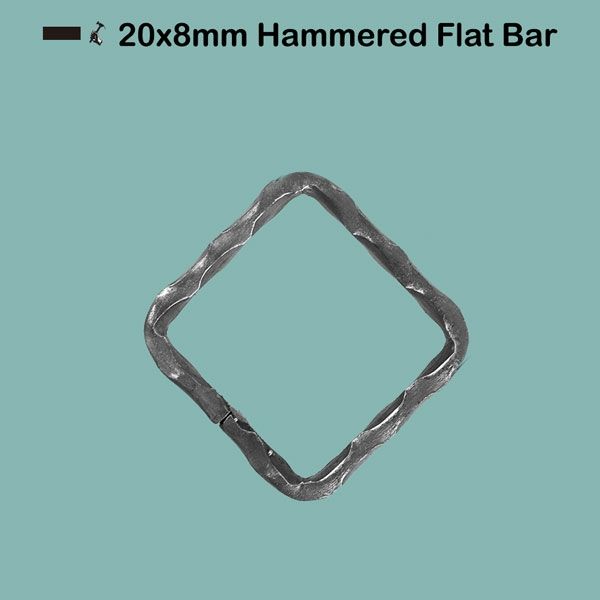 Picture for category 20x8mm Hammered Flat Bar