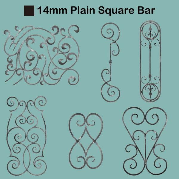 Picture for category 14mm Plain Square Bar