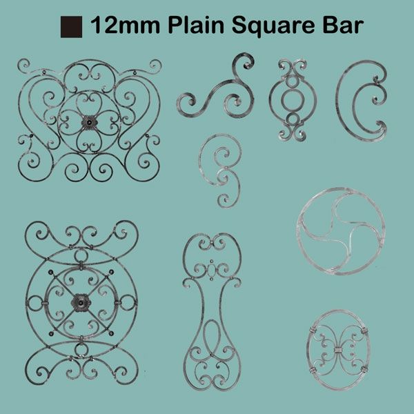Picture for category 12mm Plain Square Bar