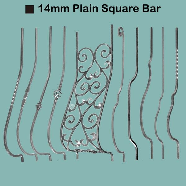 Picture for category 14mm Plain Square Bar