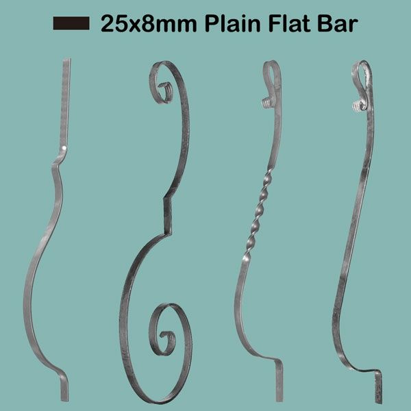 Picture for category 25x8mm Plain Flat Bar