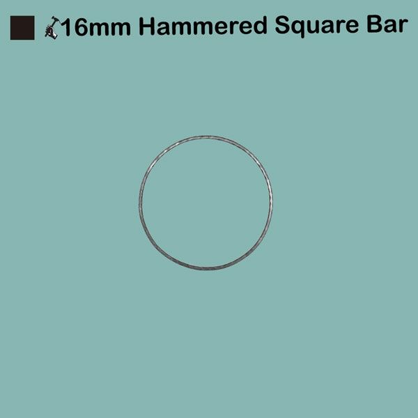 Picture for category 16mm Hammered Square Bar