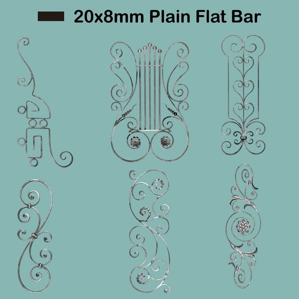 Picture for category 20x8mm Plain Flat Bar